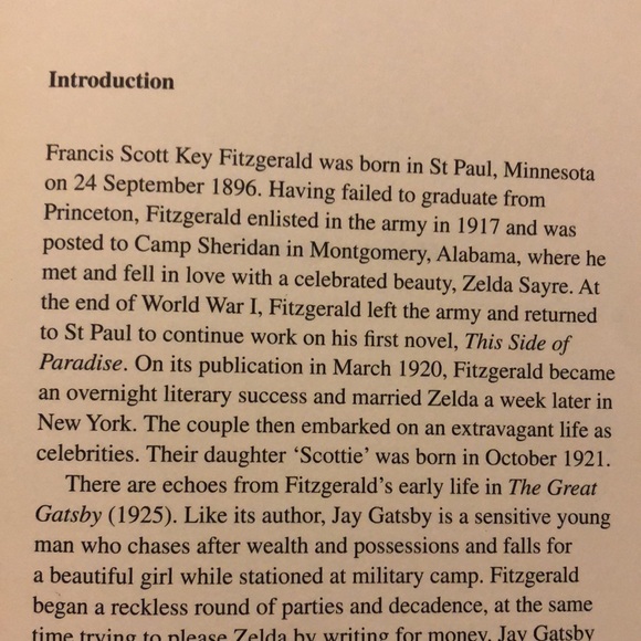 The Great Gatsby by F. Scott Fitzgerald Hardcover with Slip Case - Picture 6 of 6